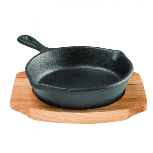 PYROLUX 10cm Procast Skillet with Maple Tray