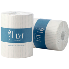 LIVI Kitchen Roll Towel 240 Sheets 2 Ply